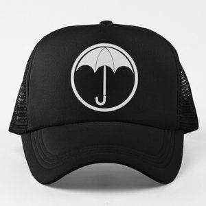 NEW Umbrella Academy Logo Foam Trucker Mesh Snapback Hat BLACK